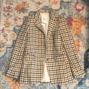 H&M Plaid Blazer